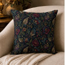 Recherche de fleuri coussins William morris