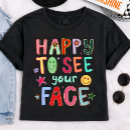 Zoek naar smiley gezichten tshirts Retro