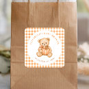 Recherche de ours rose autocollants Baby shower