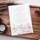 Recherche de pivoine mariage invitations Rose