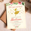 Recherche de ballerine vintage invitations Girl