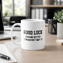 Recherche de bonne chance tasses Drôle