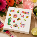 Zoek naar kleurrijke servetten Cinco de mayo