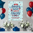 Zoek naar feest posters Rood wit en blauw