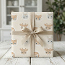 Recherche de animaux papier cadeau Animaux de la forêt