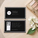 Recherche de studio beauté cartes visite Simple