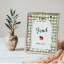 Recherche de amour nourriture posters Panneau