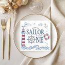 Zoek naar wit anker servetten Marineblauw