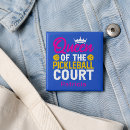 Recherche de bleu royal et blanc badges Pour elle