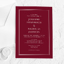 Recherche de rouges de mariage invitations Pour elle