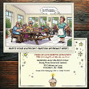 Recherche de nourriture vintage invitations Drôle