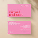 Recherche de assistant virtuel cartes visite Professionnel