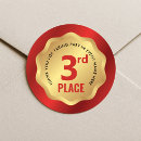 Recherche de 3ème autocollants Médaille