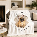 Zoek naar bulldog dekens Hond liefhebber