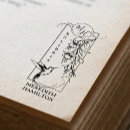 Recherche de tampon ex libris Floral