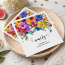 Zoek naar mooie bloemen servetten For her