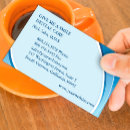 Recherche de médical standard cartes visite Doctor