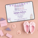 Recherche de hochet invitations Aquarelle