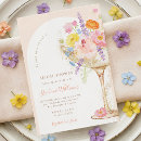 Recherche de champagne brunch bridal shower invitations Élégant