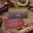 Recherche de nature inspiré cartes visite Customer