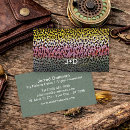 Recherche de nature inspiré cartes visite Customer