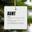 Recherche de tante ornements Aunt