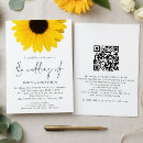 Recherche de tournesols mariage invitations Floral