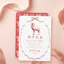 Recherche de nouvel an chinois cartes Rouge