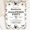 Recherche de avec le crâne halloween invitations Halloween pour adultes