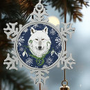 Recherche de bleu de flocon de neige ornements Toute personne
