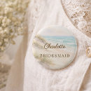Recherche de mariage badges Bridesmaid
