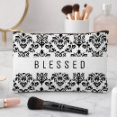 Recherche de damassé accessoires Noir et blanc