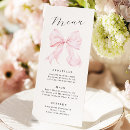 Recherche de baby shower menus Coquette