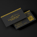 Recherche de cabine jaune cartes visite Voiture