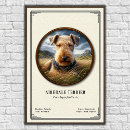 Zoek naar airedale terrier kunst Hond