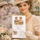 Recherche de mode victorienne invitations Élégant