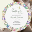 Recherche de belles de papillon invitations Mother to be