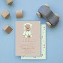 Recherche de ourson baby shower invitations Moderne