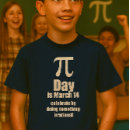 Recherche de nombre irrationnel tshirts Symbole pi