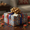 Recherche de mandala papier cadeau Ethnique
