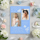 Recherche de papillon bleu invitations Moderne