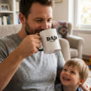 Recherche de futur papa tasses Noir blanc