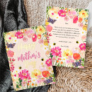 Recherche de peint à la main vœux cartes Pour elle