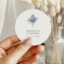 Recherche de fleur chardon autocollants Simple