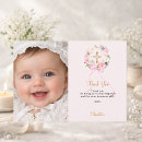 Recherche de le baptême vœux cartes Rose