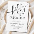 Recherche de fabuleux anniversaire invitations 50ème