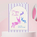 Recherche de aquarelle pâques cartes Lapin