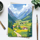 Recherche de suisse cartes postales Aquarelle