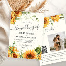 Recherche de tournesols mariage invitations Invités