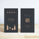 Recherche de boissons alcoolisées cartes visite Boîte de nuit